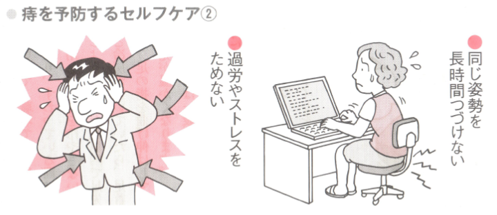 痔を予防するセルフケア②